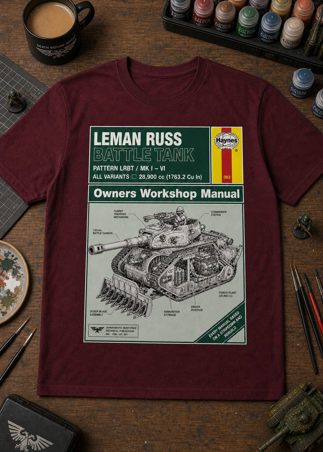 Leman Russ - Owners Workshop Manual T-Shirt