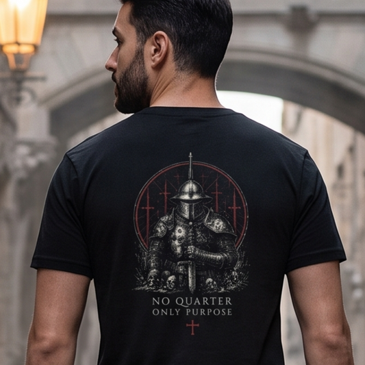 #03 NO QUARTER ONLY PURPOSE - BLACK | Faithful Propaganda Series