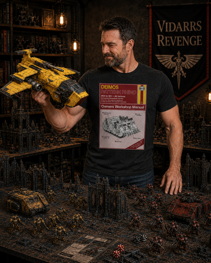 Deimos Pattern Rhino - Owners Workshop Manual T-Shirt