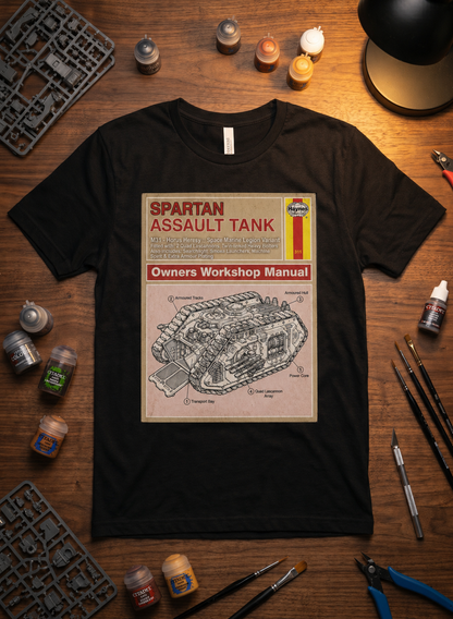 Spartan – Owners Workshop Manual T-Shirt